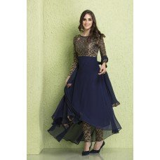 CTL-122 BLUE SKATER STYLE READY MADE WEDDING WEAR SUIT